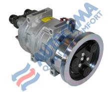 Obrázek k výrobku 9851 - kompresor TM21 HX 12V, A1 drážka - 145 mm - odsazená, Rotolock horizontální 40430253
