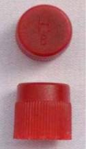 Obrázek k výrobku 8853 - krytka rychlospojky tlačné - červená - M8x1 EN2-101A