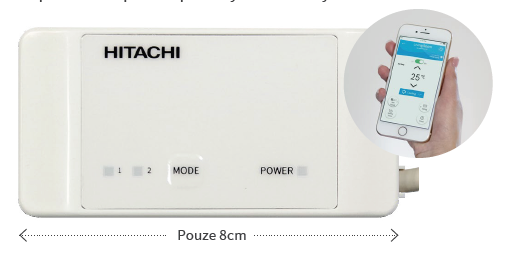 Obrázek k výrobku 10113 - adaptér WiFi Hitachi Airhome pro vnitřní jednotky SPXWFG03