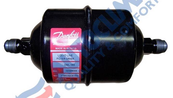Obrázek k výrobku 9326 - filtrdehydrátor Danfoss DML 163 - 3/8" SAE - kužel 60652235