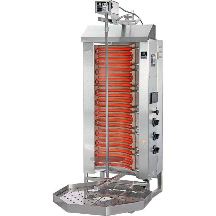Obrázek k výrobku 10023 - Gril na gyros (kebab) - do 50 kg, elektrický | POTIS E-3