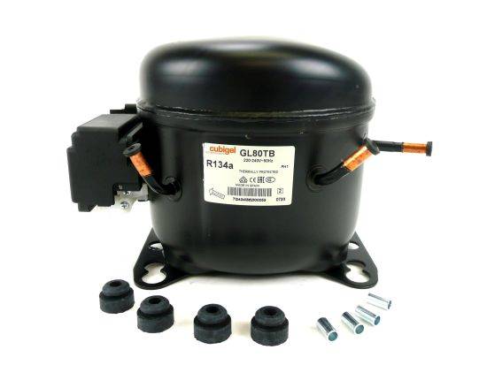 Obrázek k výrobku 5967 - kompresor Cubigel R134a HMBP GL 80TB / GE 70TG