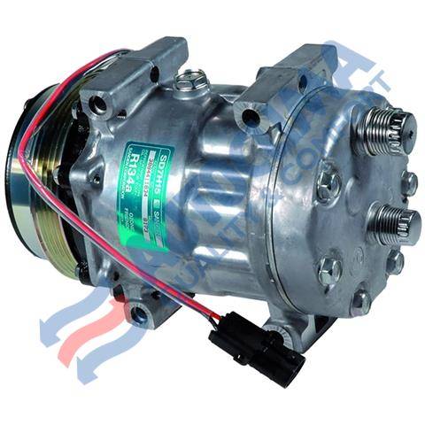 Obrázek k výrobku 9253 - kompresor SD7H15 12V, PV4, 119 mm, tangenciální úchyty - Case/Ford - model 8173 C.88.07.632.A/40405302