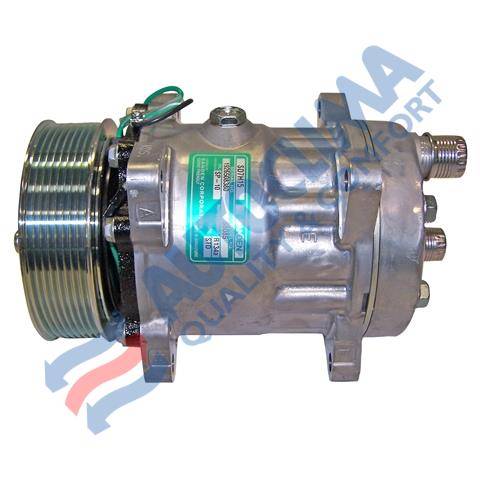 Obrázek k výrobku 9230 - kompresor SD7H15 24V, PV8, 119 mm, horizontální o-kroužek - model 4765/8085 C.88.07.373/40405354