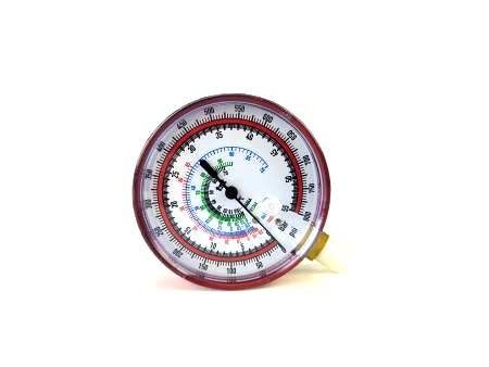 Obrázek k výrobku 6094 - manometr tlačný R134a, R22, R407C, R410A pr. 80mm ST-725-PF80-E8