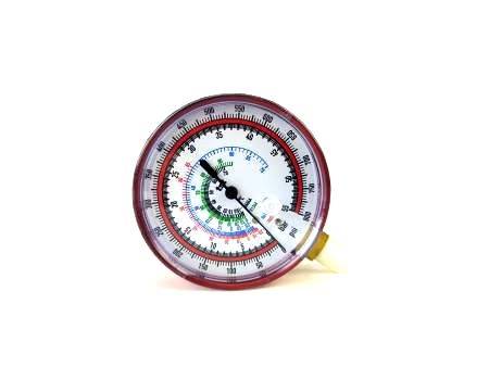 Obrázek k výrobku 6095 - manometr tlačný R134a, R407C, R404A, R507 pr. 80mm ST-500-PF80-E7