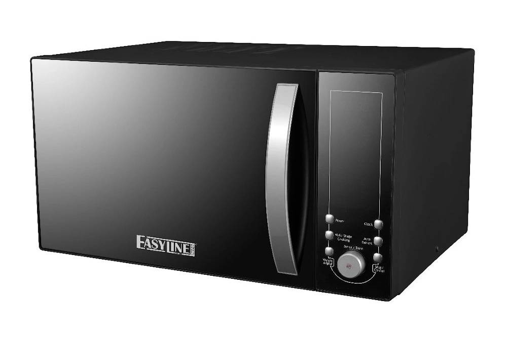 Obrázek k výrobku 10069 - Mikrovlnná trouba 25l s digitálním displejem, černá Easyline | FIMAR ELFOP90DZH235M