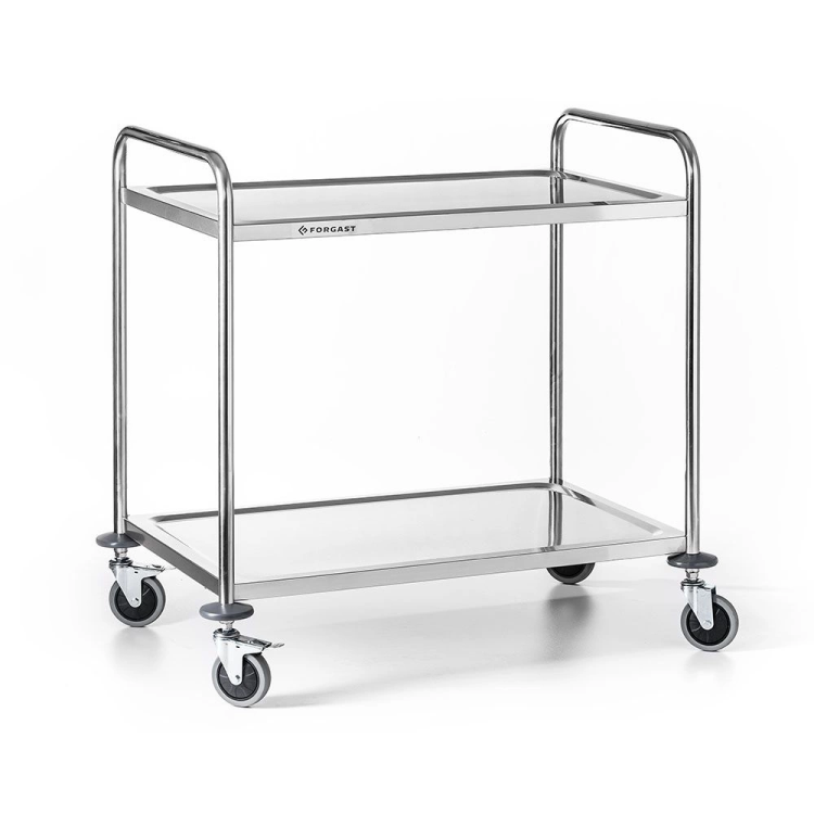 Obrázek k výrobku 10035 - Nerezový vozík se 2 policemi FORGAST FG01002