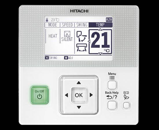 Obrázek k výrobku 8299 - ovladač kabelový Hitachi RAC programovatelný SPXWKT3