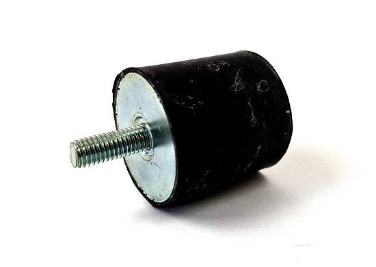 Obrázek k výrobku 9963 - silentblok 40x40 mm typ D M8
