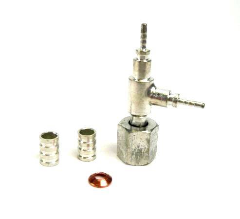 Obrázek k výrobku 7529 - T-kus pro plastové kapiláry s matkou 1/4"SAE TPC-204
