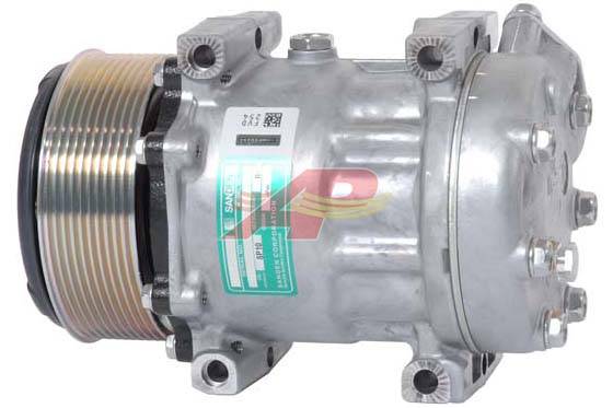 Obrázek k výrobku 9771 - tělo kompresoru SD7H15 12V, PV10, 119 mm, tangenciální úchyty - New Holland - model 6132 509-629