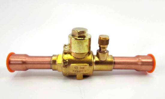 Obrázek k výrobku 8435 - ventil kulový 1/4" s ventilkem TBG-6S