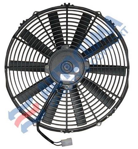 Obrázek k výrobku 9758 - ventilátor SPAL VA08-AP10/C-23S 350 mm, 12V, 10 listů, tlačný 30315052