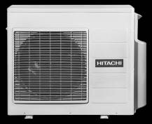 Obrázek k výrobku 8254 - klimatizace Hitachi 3,3 kW vnější multi 2+1 R32