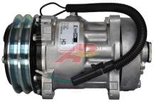 Obrázek k výrobku 9281 - kompresor SD7H15 24V, 2 drážky, 132 mm, flex připojení - model 4435/4448/6632 509-5714