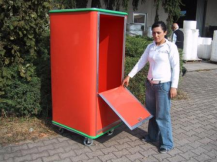 Obrázek k výrobku 3652 - vozík uzavíratelný BOXROLLER 4stěny plast